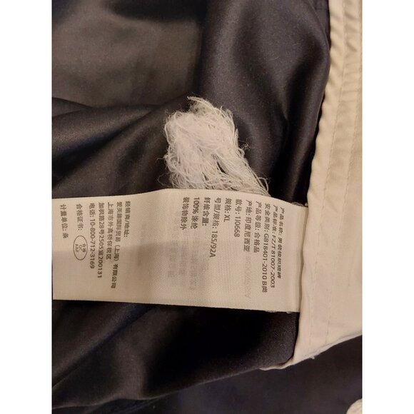 Abercrombie and Fitch Men's Navy & White Swim Trunks, Bathing Suit in Size XL. - Picture 13 of 16